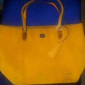 Ralph Lauren Suede tote